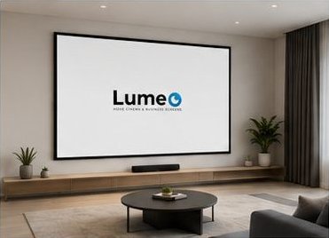 LumeO Cinema Slim Edge ultra-slim frame screen